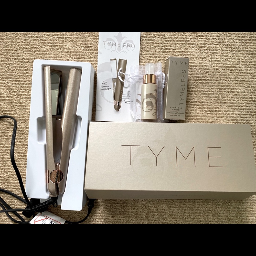 Tyme curler/straightener